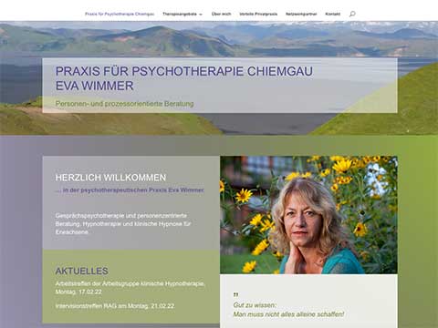 Praxis für Psychotherapie Chiemgau Eva Wimmer